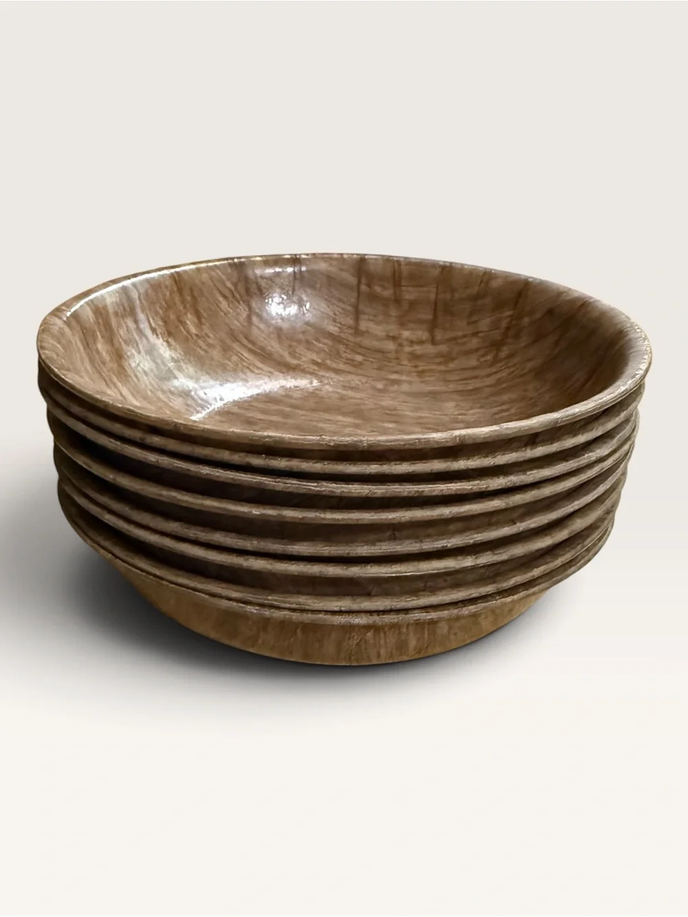 Vintage Cambro Raffia-Ware Fiberglass Bowls